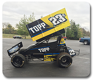 TOPP Partnership with Tyler Courtney Motorsports